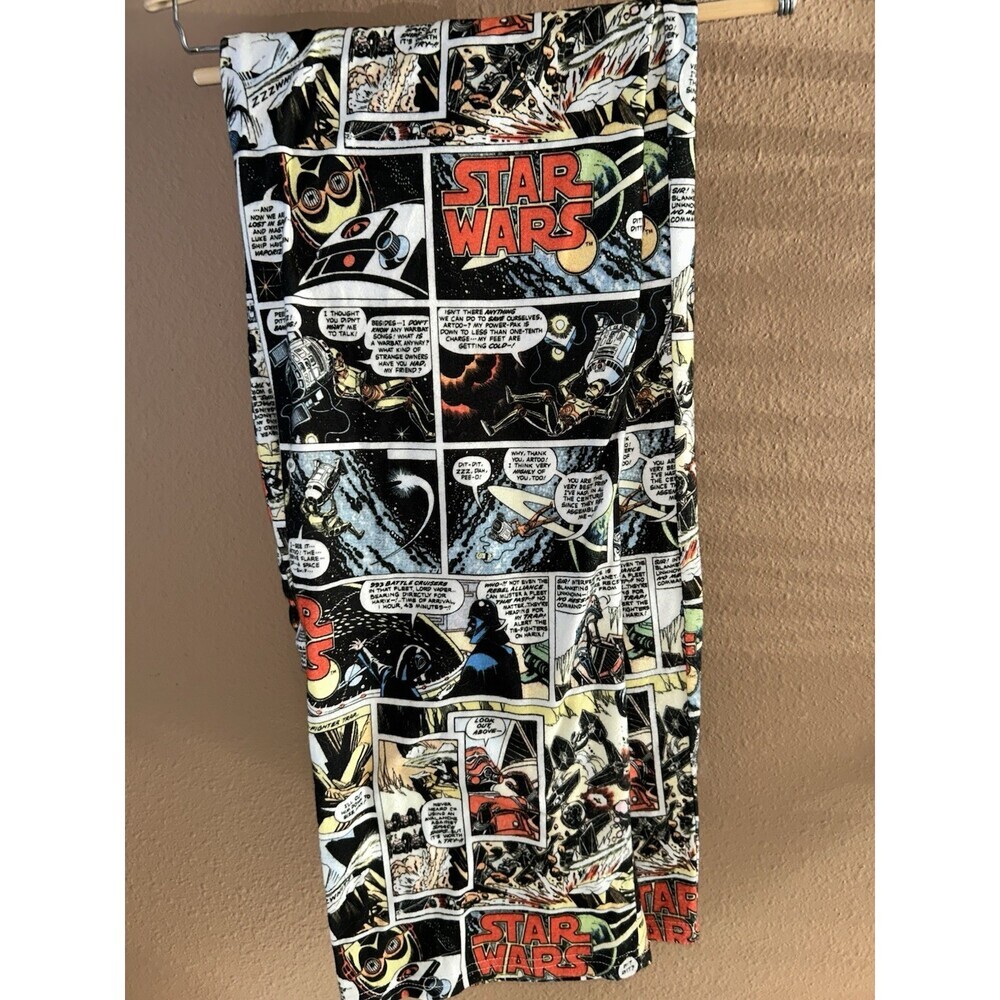 Star Wars Lounge Men's Size XL Pajama Pant Colorful AOP Cotton Bottoms